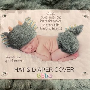 NWT dragon newborn photo shoot outfit